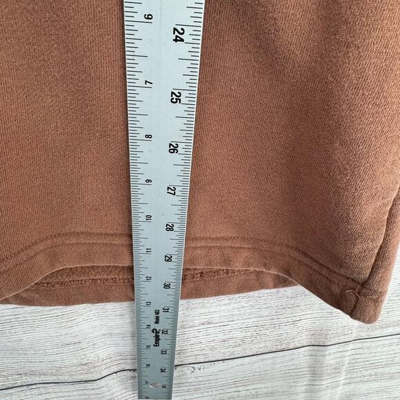 Varley Rowan Sweat Crewneck Sweatshirt Womens Large Brown Fleece - Picture 12 of 14
